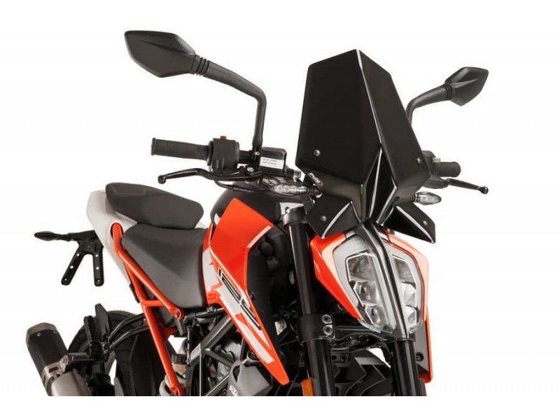 Windshield PUIG NEW. GEN SPORT 9514N Negru