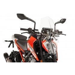 Windshield PUIG NEW. GEN SPORT 9514W transparent Windshield PUIG NEW. GEN SPORT 9514W transparent