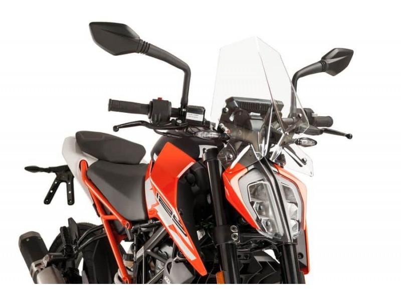 Windshield PUIG NEW. GEN SPORT 9514W transparent Windshield PUIG NEW. GEN SPORT 9514W transparent