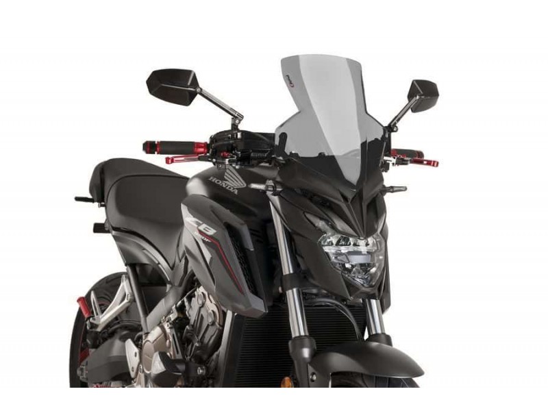 Windshield PUIG NEW. GEN SPORT 9687F dark smoke Windshield PUIG NEW. GEN SPORT 9687F dark smoke