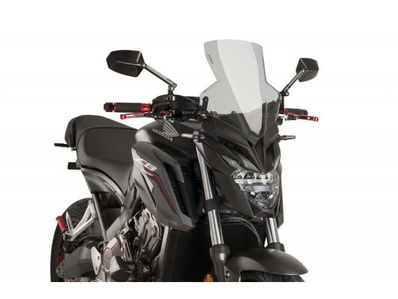 Windshield PUIG NEW. GEN SPORT 9687H smoke Windshield PUIG NEW. GEN SPORT 9687H smoke