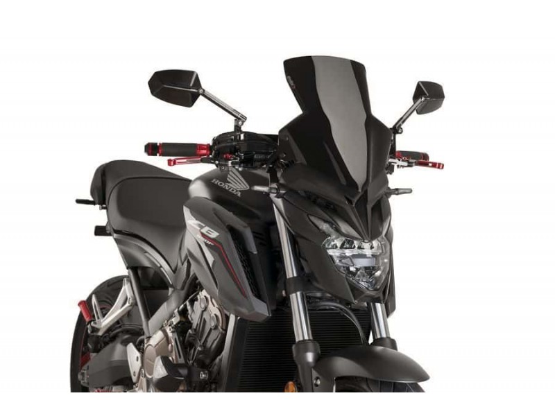 Windshield PUIG NEW. GEN SPORT 9687N Negru
