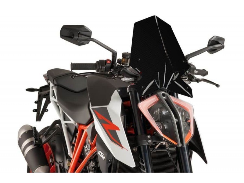 Windshield PUIG NEW. GEN SPORT 9692C carbon look Windshield PUIG NEW. GEN SPORT 9692C carbon look