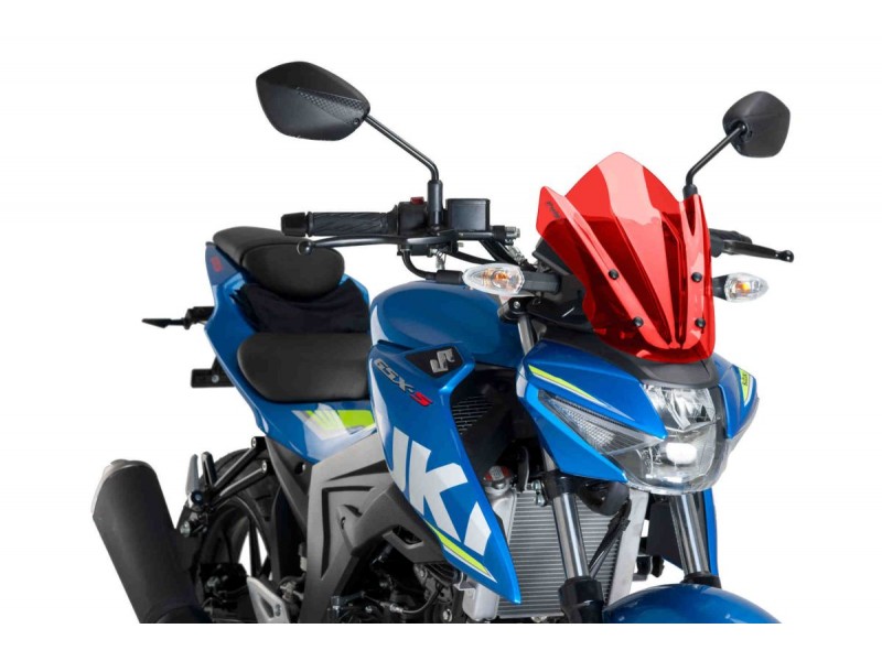 Windshield PUIG NEW. GEN SPORT 9873R Rosu