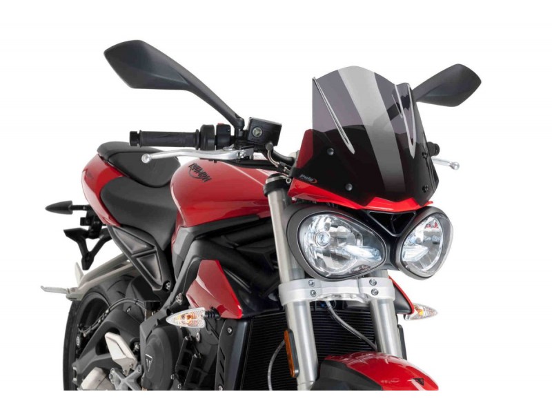 Windshield PUIG NEW. GEN SPORT 9999F dark smoke Windshield PUIG NEW. GEN SPORT 9999F dark smoke