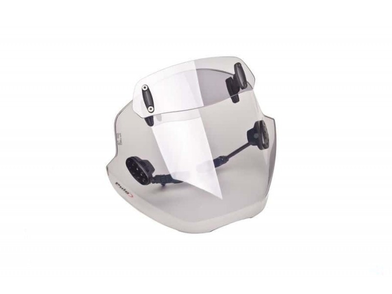 Windshield PUIG STREAM WITH VISOR 6893H smoke Windshield PUIG STREAM WITH VISOR 6893H smoke