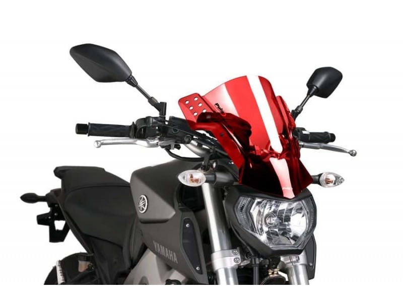 Windshield PUIG RAFALE 6894R Rosu Windshield PUIG RAFALE 6894R Rosu