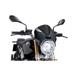 Windshield PUIG RETROVISION 7559F carbon look dark smoke Windshield PUIG RETROVISION 7559F carbon look dark smoke