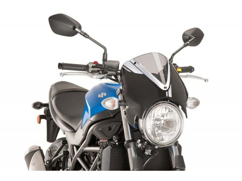 Windshield PUIG RETROVISION 8926H matt black smoke Windshield PUIG RETROVISION 8926H matt black smoke