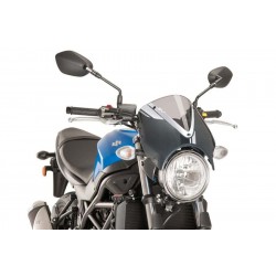 Windshield PUIG RETROVISION 8927H carbon look smoke Windshield PUIG RETROVISION 8927H carbon look smoke