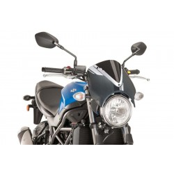 Windshield PUIG RETROVISION 8927N carbon look Negru Windshield PUIG RETROVISION 8927N carbon look Negru