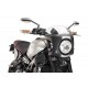 Windshield PUIG SEMI-FAIRING 8934W matt black transparent