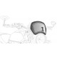 Spare PUIG FRONTAL PLATE 9229J matt black Spare PUIG FRONTAL PLATE 9229J matt black