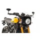 Windshield universal PUIG SEMI-FAIRING 9516W carbon look transparent