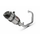 Sistem de evacuare complet 1x1 MIVV SUONO Y.030.L7 Otel inoxidabil / Capac Carbon