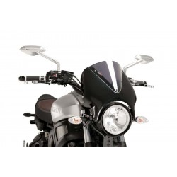 Windshield PUIG RETROVISION 9560H matt black smoke Windshield PUIG RETROVISION 9560H matt black smoke