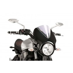 Windshield PUIG RETROVISION 9561W carbon look transparent Windshield PUIG RETROVISION 9561W carbon look transparent