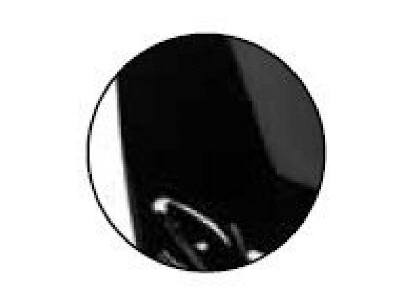 Spare screen PUIG SEMI-FAIRING 9872N Negru d 180mm