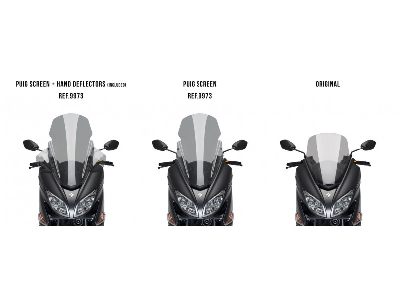 Windshield PUIG V-TECH LINE TOURING 9973H smoke Windshield PUIG V-TECH LINE TOURING 9973H smoke