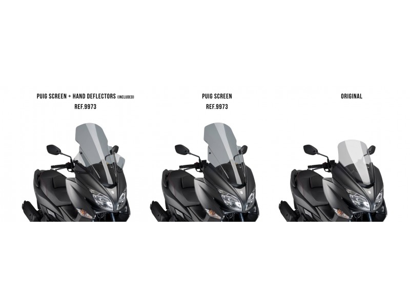 Windshield PUIG V-TECH LINE TOURING 9973W transparent Windshield PUIG V-TECH LINE TOURING 9973W transparent