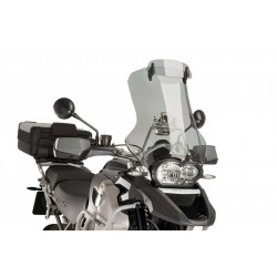 Multiadjustable visor PUIG 6007H fixed by screws smoke Multiadjustable visor PUIG 6007H fixed by screws smoke