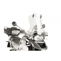 Multiadjustable visor PUIG 6007W fixed by screws transparent Multiadjustable visor PUIG 6007W fixed by screws transparent