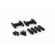 Multiadjustable mechanism PUIG 6271N fixed by screws Negru