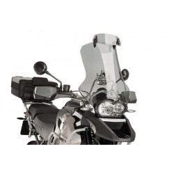 Multiadjustable visor PUIG 6319H clip-on smoke Multiadjustable visor PUIG 6319H clip-on smoke