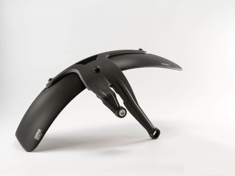 Aripa de spate PUIG 8595J with support matt black Aripa de spate PUIG 8595J with support matt black
