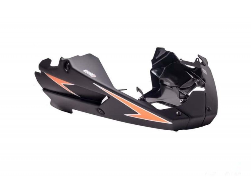Engine spoiler PUIG 6507J matt black stickers included