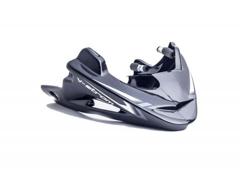 Engine spoiler PUIG 8559C carbon look stickers included