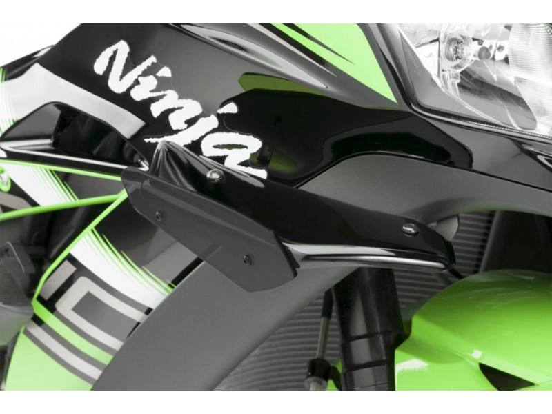 Side spoilers PUIG DOWNFORCE 9882N Negru