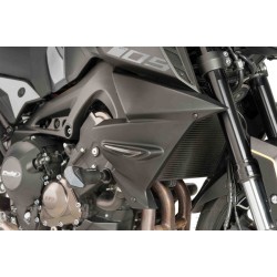 Radiator side panels PUIG 9378J matt black stickers included Radiator side panels PUIG 9378J matt black stickers included