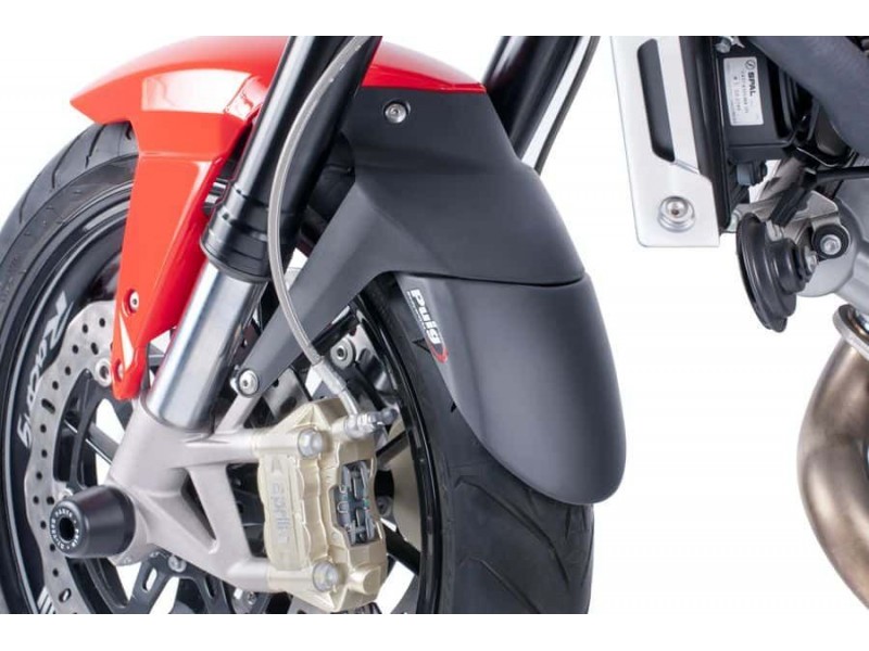 Front fender extension PUIG 5798N Negru