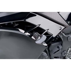 Frame sliders PUIG R12 6562N black with grey rubber Frame sliders PUIG R12 6562N black with grey rubber