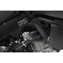 Frame sliders PUIG R12 6569N black with grey rubber Frame sliders PUIG R12 6569N black with grey rubber