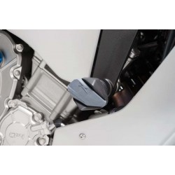 Frame sliders PUIG R12 7724N black with grey rubber Frame sliders PUIG R12 7724N black with grey rubber