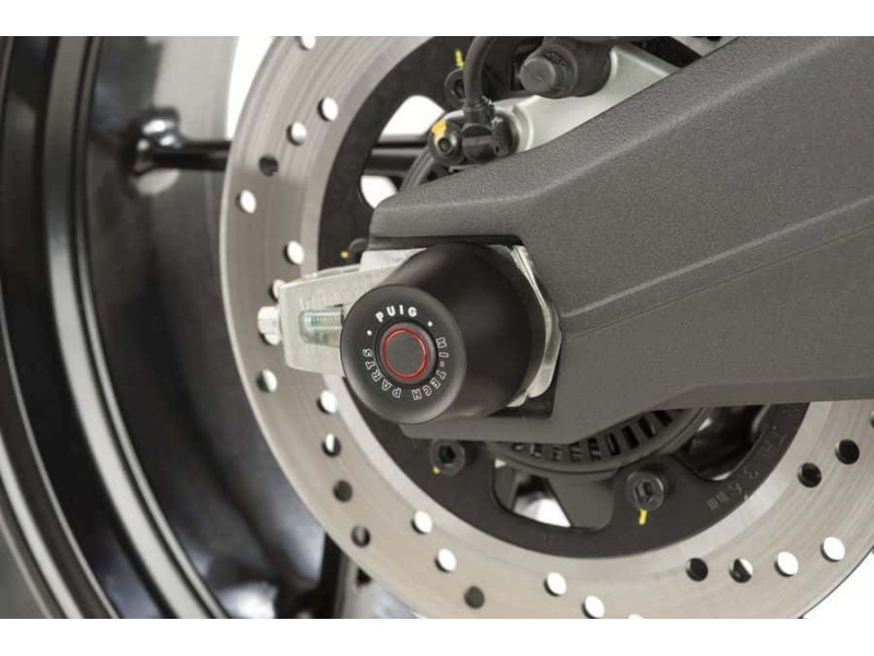 Axle sliders PUIG 8632N Negru color caps included