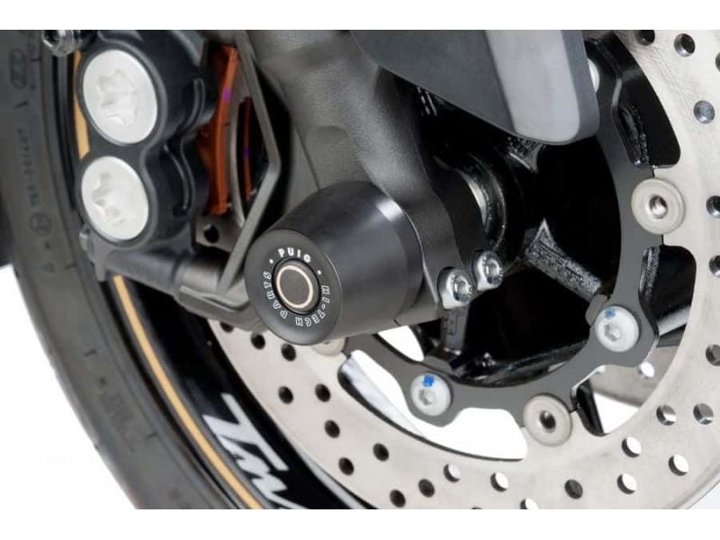Axle sliders PUIG 9238N Negru color caps included