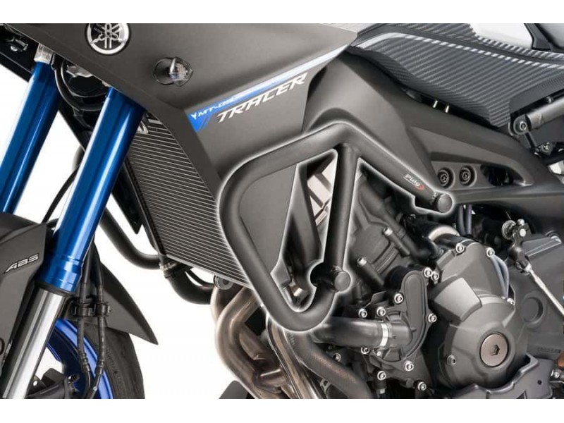 Engine guards PUIG 7777N d 25mm Negru