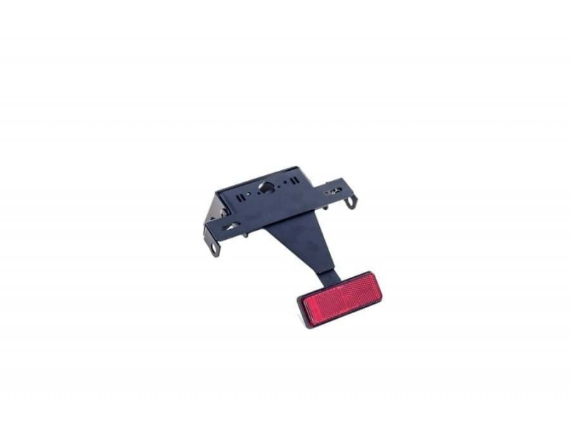 Adjustable license support PUIG 1611N Negru