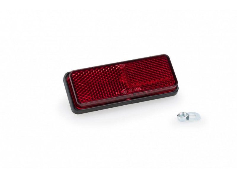 Spare reflector PUIG 4481R Rosu homologated