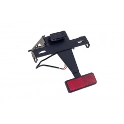 Adjustable license support PUIG 4732N Negru