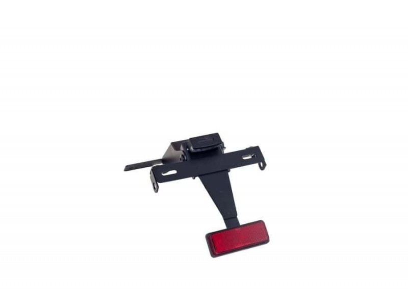 Adjustable license support PUIG 5319N Negru