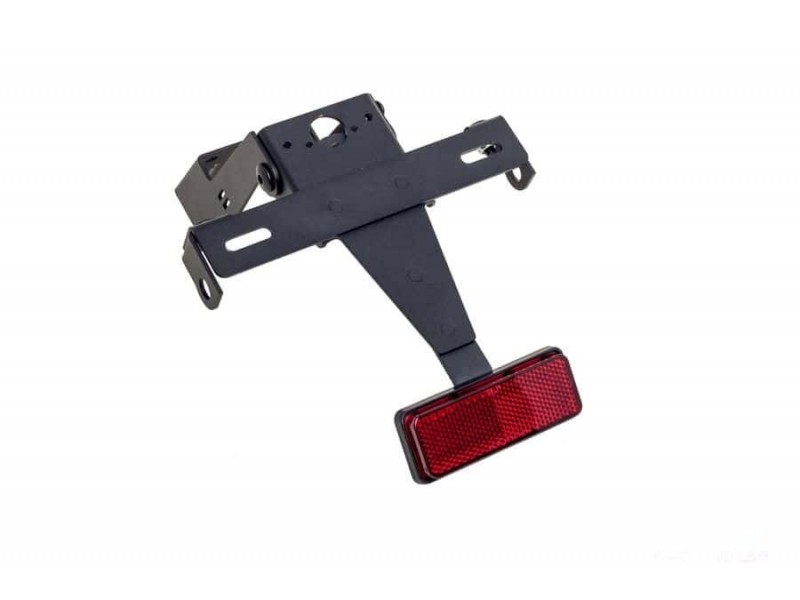 Adjustable license support PUIG 6096N Negru