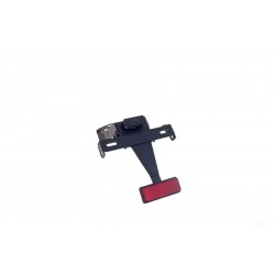 Adjustable license support PUIG 6551N Negru Adjustable license support PUIG 6551N Negru
