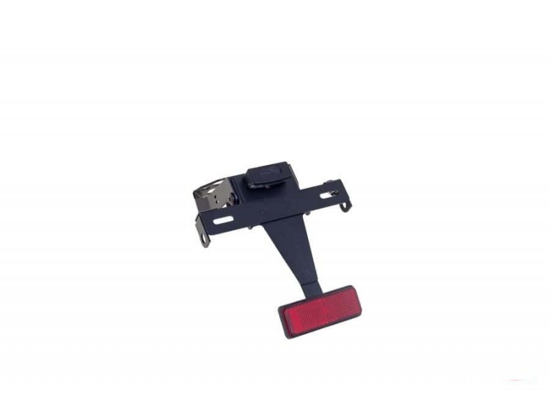 Adjustable license support PUIG 6551N Negru