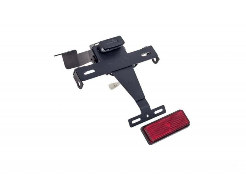 Adjustable license support PUIG 6885N Negru Adjustable license support PUIG 6885N Negru