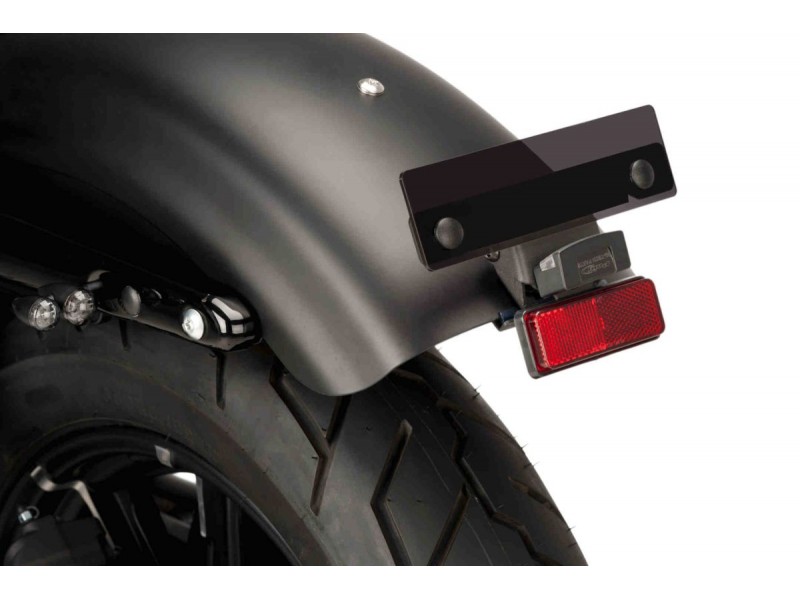 Adjustable license support PUIG 6993N Negru Adjustable license support PUIG 6993N Negru