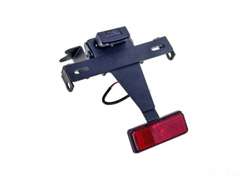 Adjustable license support PUIG 7108N Negru Adjustable license support PUIG 7108N Negru